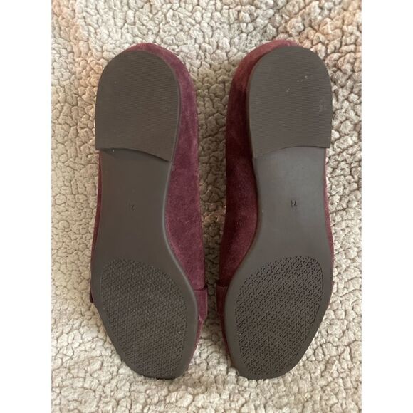 Tory Burch Marsden Suede Loafer Flats in Malbec size 7.5 NWOB - Picture 6 of 10